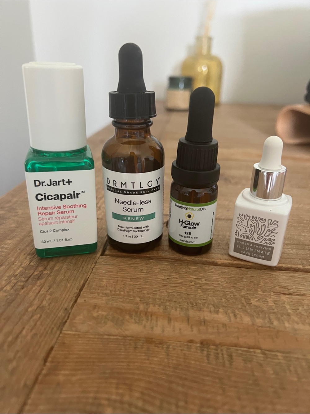 Assortment of Face Serums